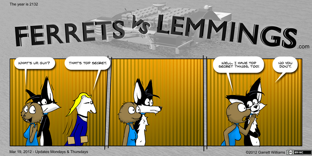 Ferret Information Versus Lemming Information