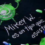 Mikey es un tipo que asusta